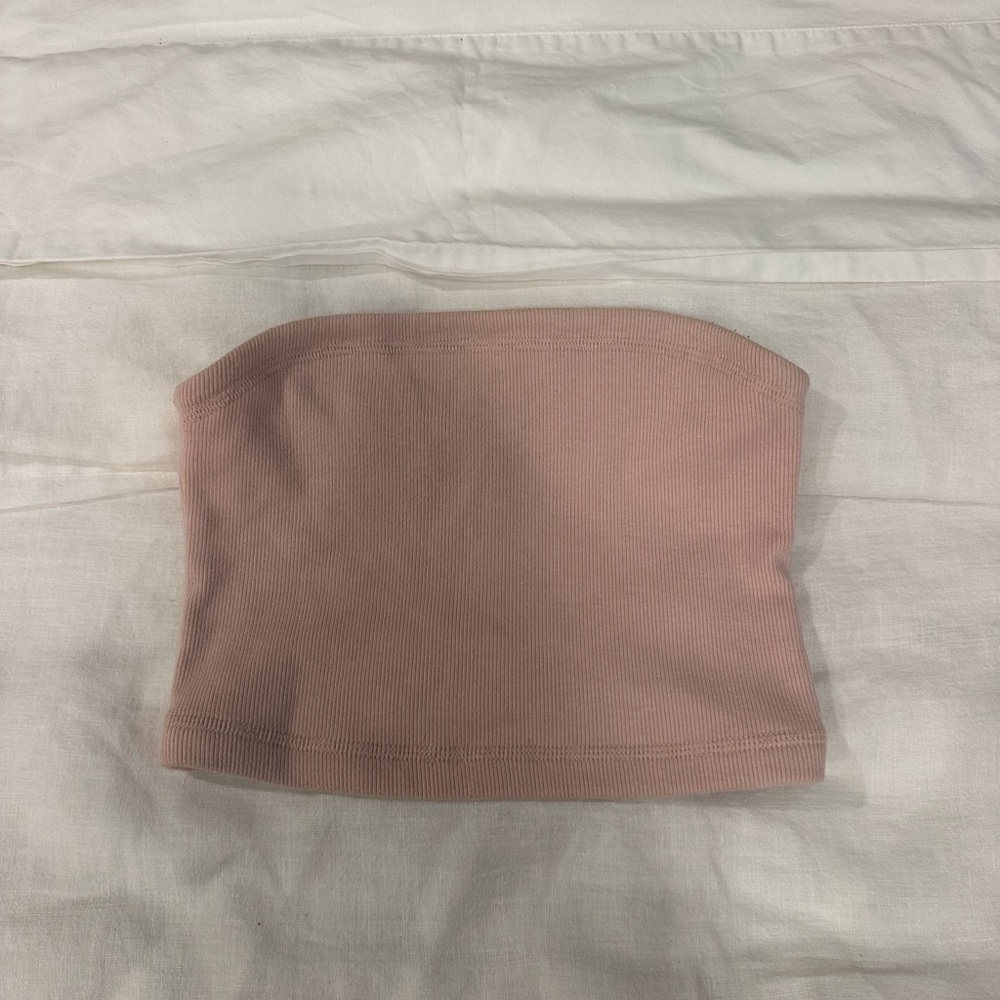 Abercrombie & Fitch Blush Pink Tube Top